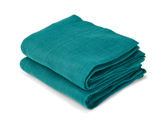 Nuuroo Bao Muslin Cloth 2-pack Solid - Balsam (70 x 70 cm) - Laadlee