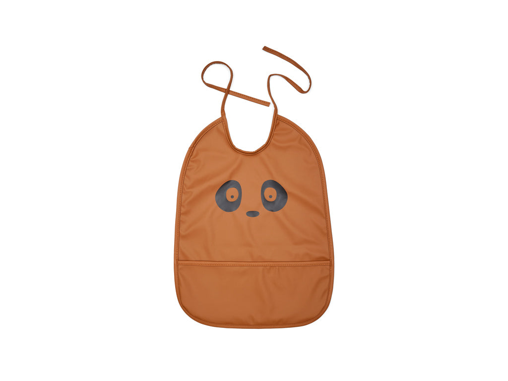 Nuuroo Ida Coated Bib - Caramel Café - Laadlee