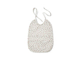 Nuuroo Ida Coated Bib - Cream Leaf - Laadlee