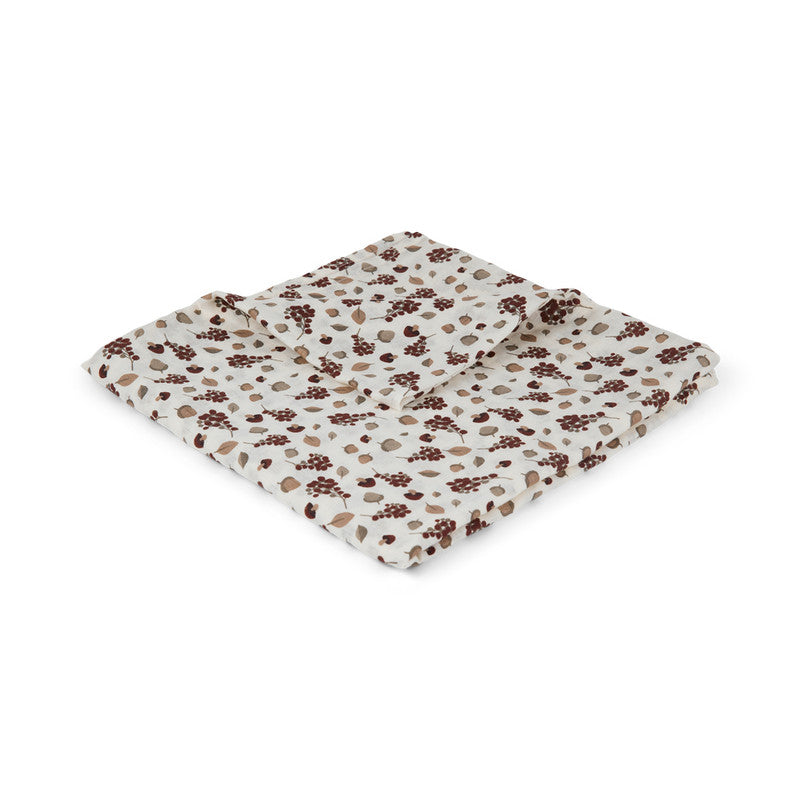 Nuuroo Barri Muslin Swaddle - Autumn Leaf - Laadlee