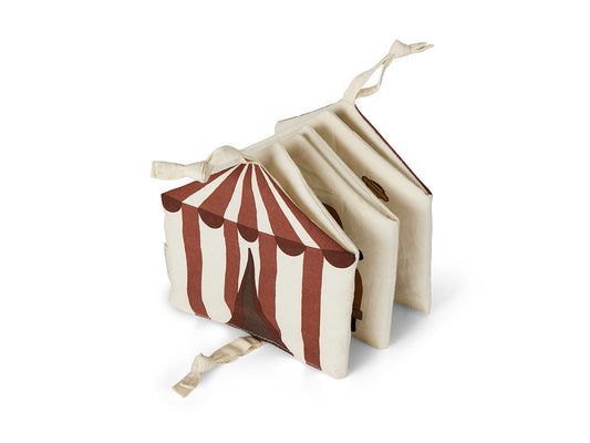 Nuuroo Kit Fabric Book - Creme Circus - Laadlee