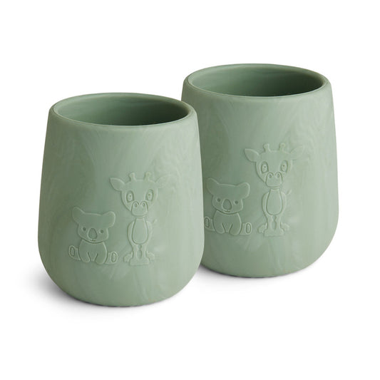 Nuuroo Abel Silicone Cup - Light Green Mix - Laadlee