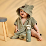 Nuuroo Bertil Drinking Bottle 350 ml- Light Green Space - Laadlee