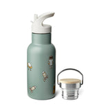 Nuuroo Bertil Drinking Bottle 350 ml- Light Green Space - Laadlee