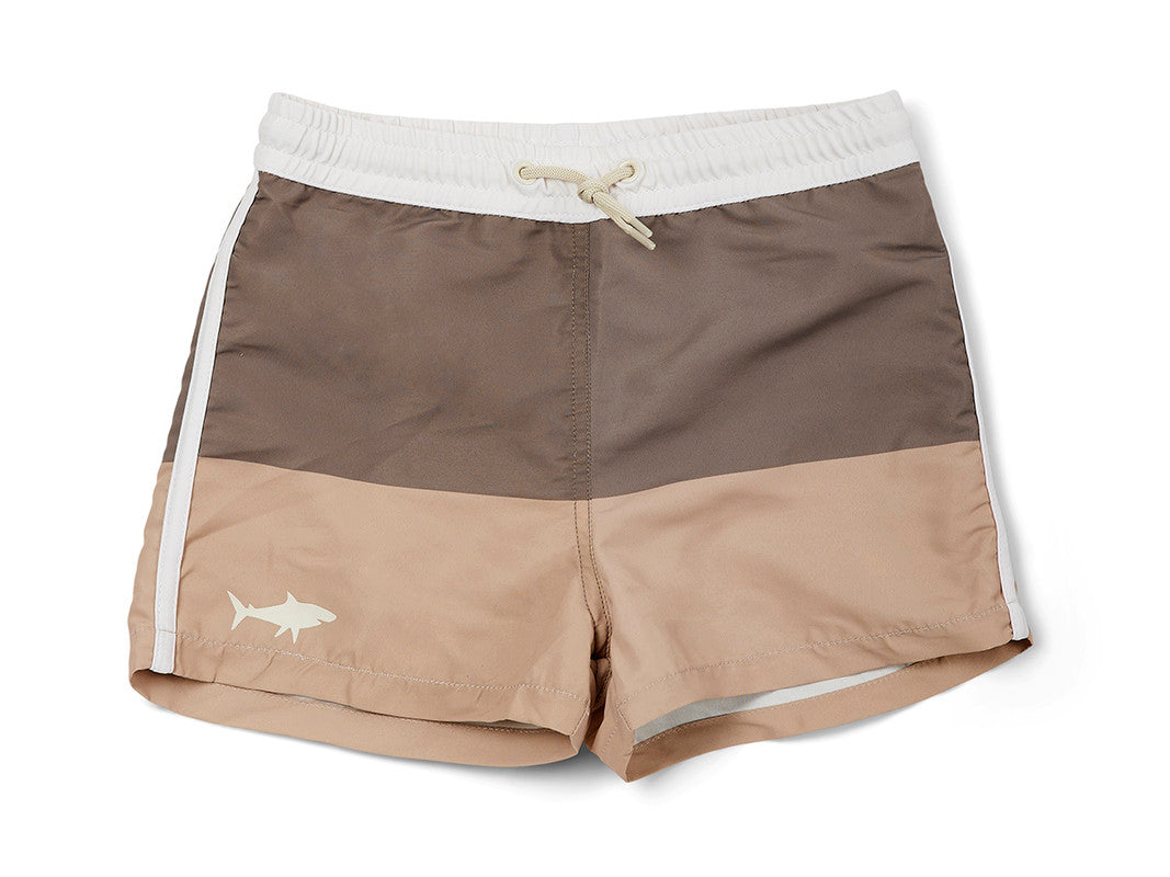 Nuuroo Milo Board Baby Swim Shorts - Brown - Laadlee