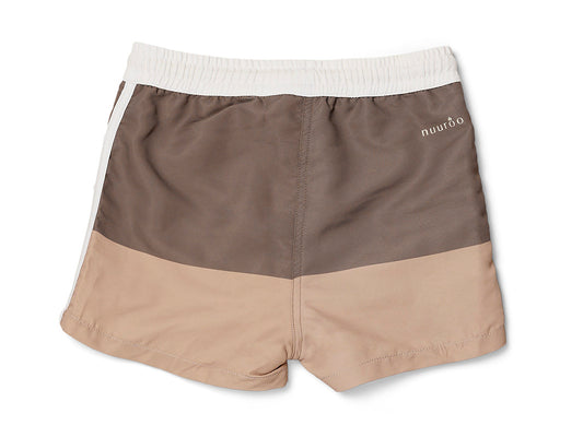Nuuroo Milo Board Baby Swim Shorts - Brown - Laadlee