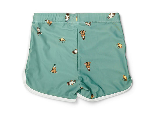 Nuuroo Marti Baby Swim Shorts - Green - Laadlee