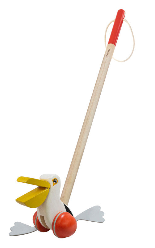 PlanToys Push-Along Pelican - Laadlee