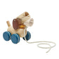 PlanToys Push and Pull Puppy - Laadlee