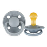 Rebael Mono Round Pacifier Size 1 - Pewter - Laadlee