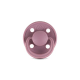 Rebael Mono Round Pacifier Size 1 - Plum - Laadlee