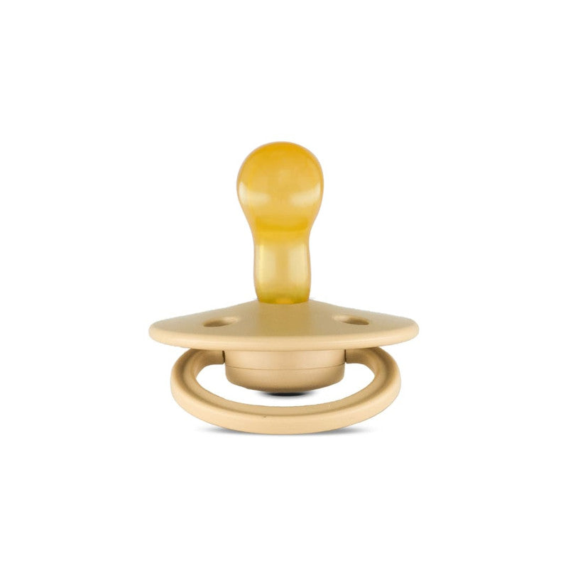 Rebael Mono Round Pacifier Size 1 - Almond - Laadlee