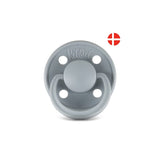 Rebael Mono Round Pacifier Size 2 - Pewter - Laadlee