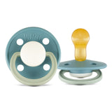 Rebael Fashion Round Pacifier Size 1 - Rainy Pearly Dolphin - Laadlee