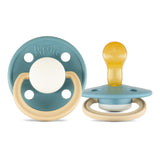 Rebael Fashion Round Pacifier Size 1 - Pack of 2 - Rainy Pearly Lion / Cloudy Pearly Lion - Laadlee