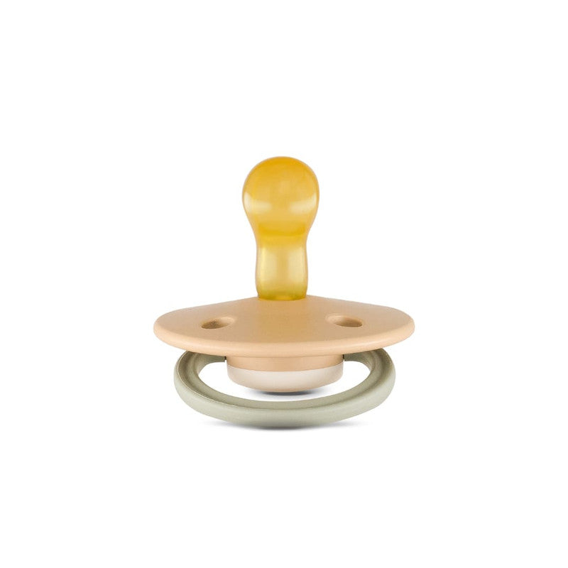 Rebael Fashion Round Pacifier Size 1 - Dusty Pearly Dolphin - Laadlee