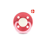 Rebael Fashion Round Pacifier Size 1 - Hot Pearly Flamingo - Laadlee