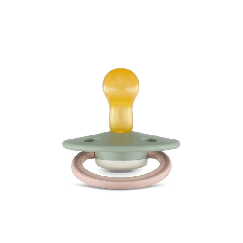 Rebael Fashion Round Pacifier Size 1 - Cloudy Pearly Poodle - Laadlee