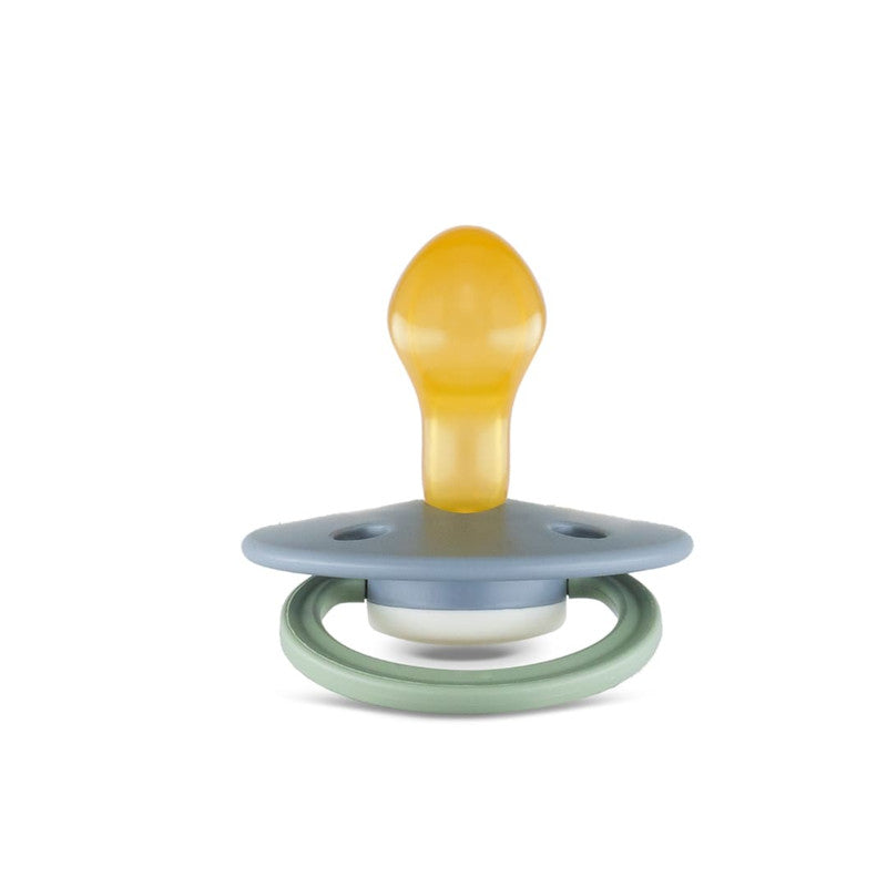 Rebael Fashion Round Pacifier Size 2 - Stormy Pearly Dolphin - Laadlee