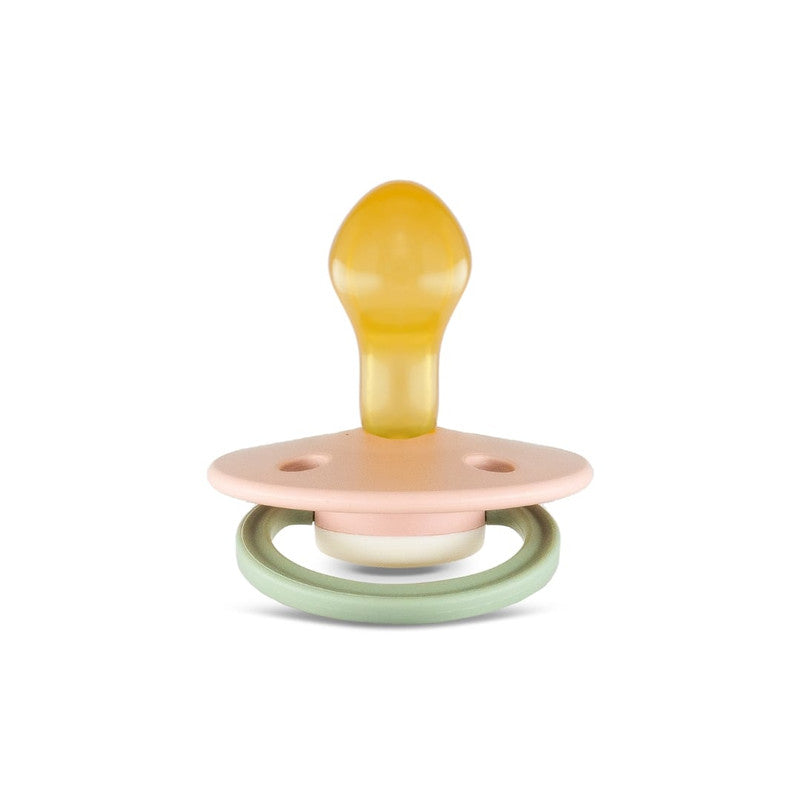 Rebael Fashion Round Pacifier Size 2 - Tornado Pearly Dolphin - Laadlee