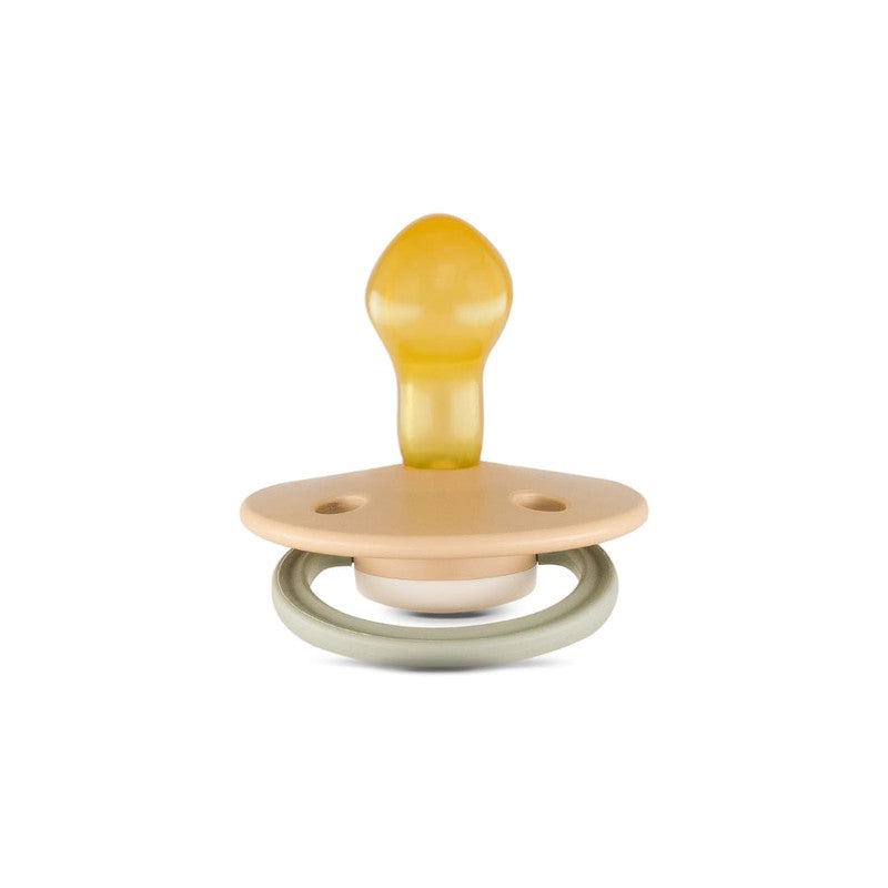 Rebael Fashion Round Pacifier Size 2 - Dusty Pearly Dolphin - Laadlee