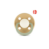 Rebael Fashion Round Pacifier Size 2 - Dusty Pearly Dolphin - Laadlee