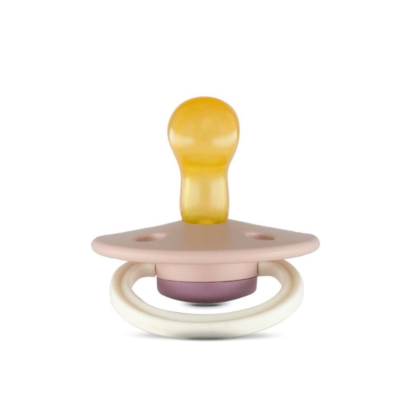 Rebael Fashion Round Pacifier Size 1 - Tornado Plum Mouse - Laadlee