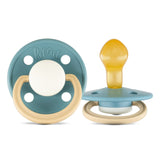 Rebael Fashion Round Pacifier Size 2 - Pack of 2 - Rainy Pearly Lion / Cloudy Pearly Lion - Laadlee