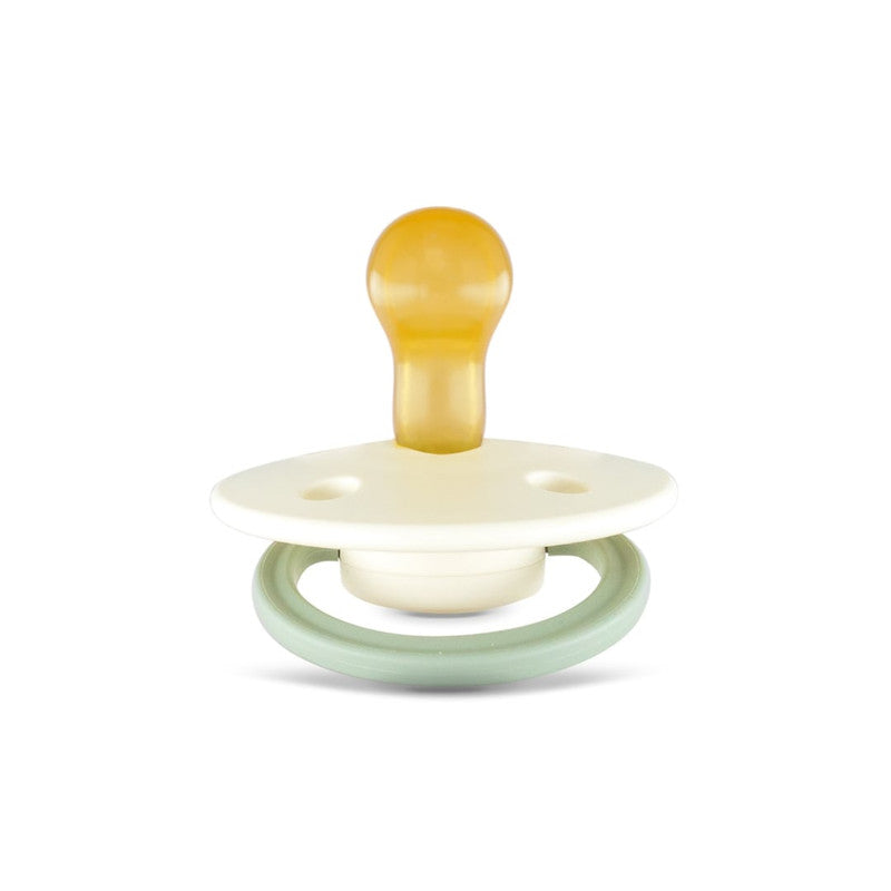 Rebael Fashion Round Pacifier Size 1 - Frosty Pearly Dolphin - Laadlee