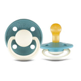 Rebael Fashion Round Pacifier Size 1 - Pack of 2 - Rainy Pearly Mouse / Frosty Pearly Snake - Laadlee