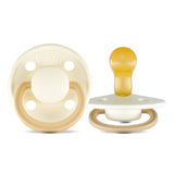 Rebael Fashion Round Pacifier Size 1 - Frosty Pearly Lion - Laadlee