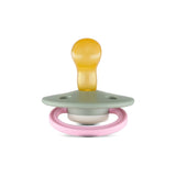 Rebael Fashion Round Pacifier Size 1 - Cloudy Pearly Flamingo - Laadlee