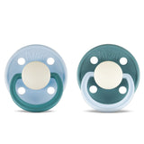 Rebael Fashion Round Pacifier Size 2 - Pack of 2 - Cold Pearly Snake / Rainy Pearly Elephant - Laadlee