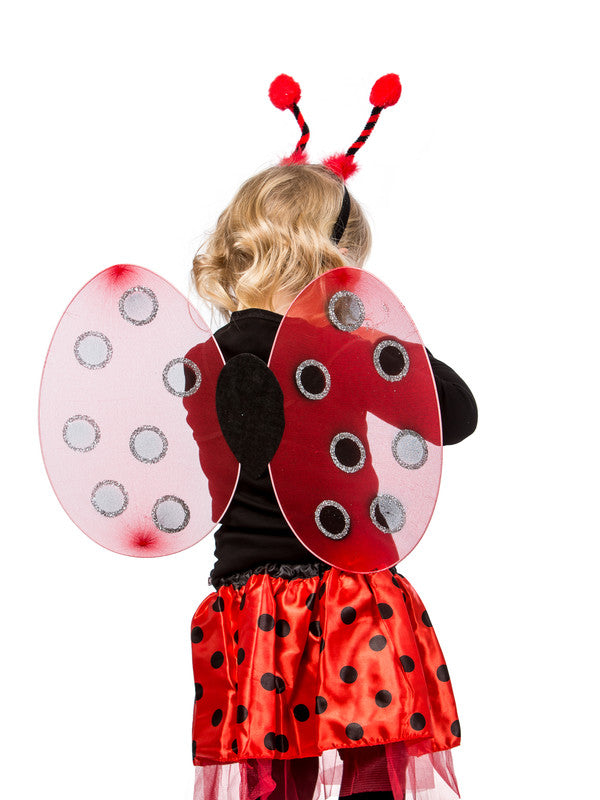 MamaMemo Satin Skirt - Ladybug - Laadlee