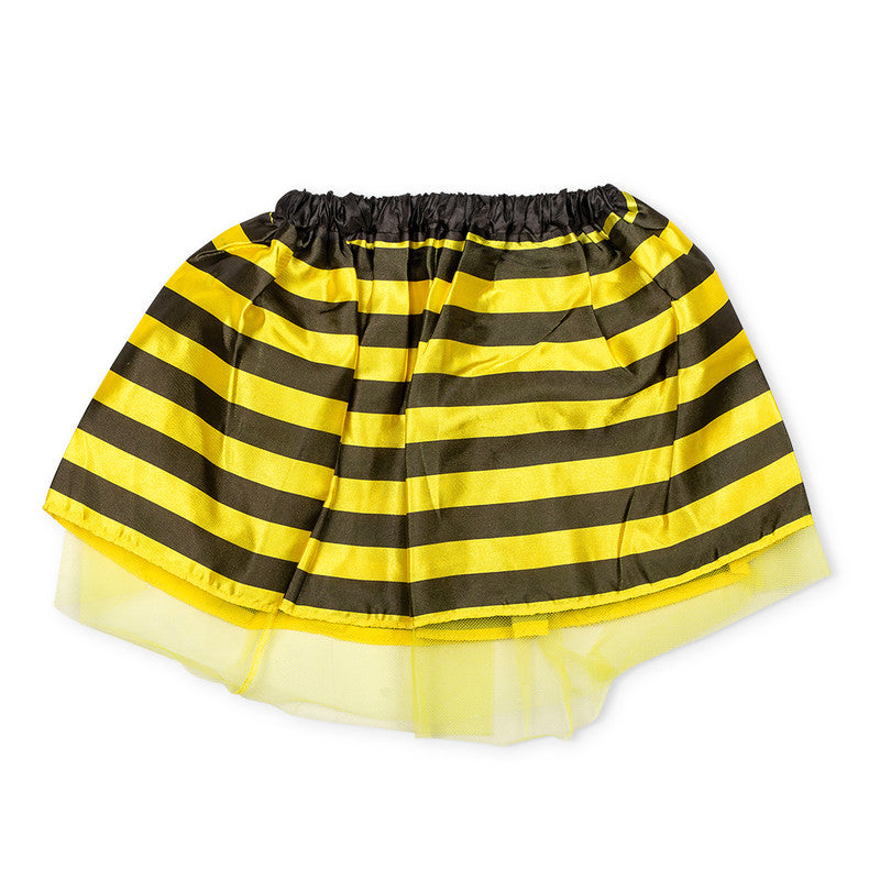 MamaMemo Satin Skirt - Bee - Laadlee