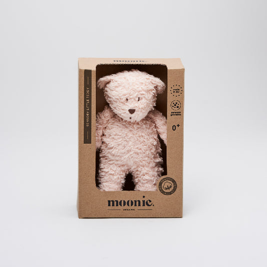 Moonie - Organic Humming Bear - Rose - Laadlee
