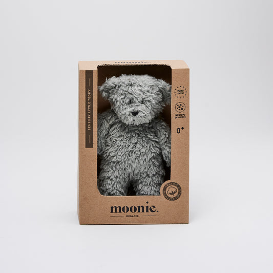 Moonie - Organic Humming Bear - Mineral Grey - Laadlee
