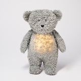 Moonie - Organic Humming Bear - Mineral Grey - Laadlee