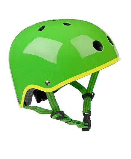Micro Helmet - Glossy Green - Laadlee