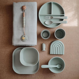 Mushie Fork & Spoon Sage - Laadlee