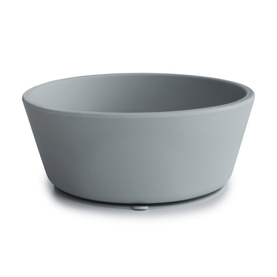 Mushie Silicone Bowl Stone - Laadlee