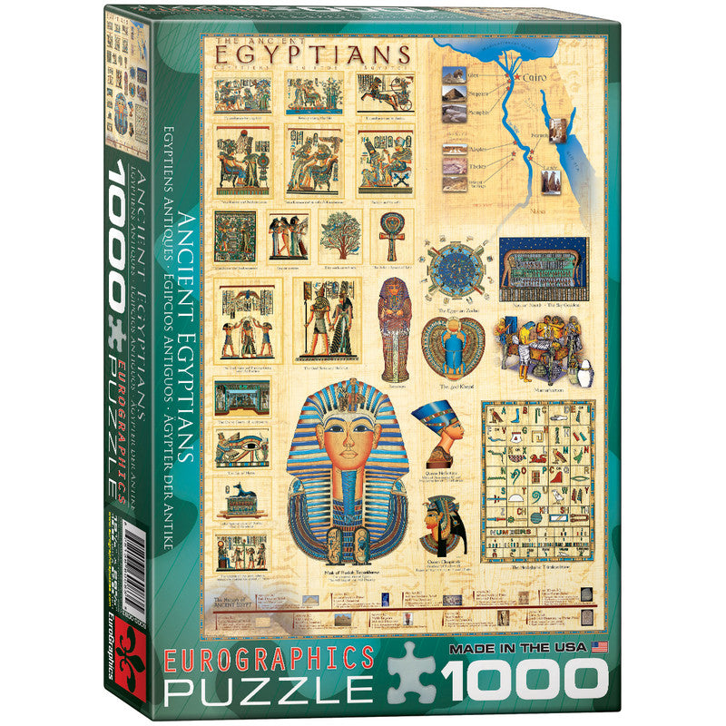 EuroGraphics Ancient Egyptians 1000 Pieces Puzzle - Laadlee