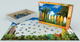EuroGraphics Surfer's Paradise Hawaii-1000 Pcs Puzzle - Laadlee
