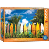 EuroGraphics Surfer's Paradise Hawaii-1000 Pcs Puzzle - Laadlee