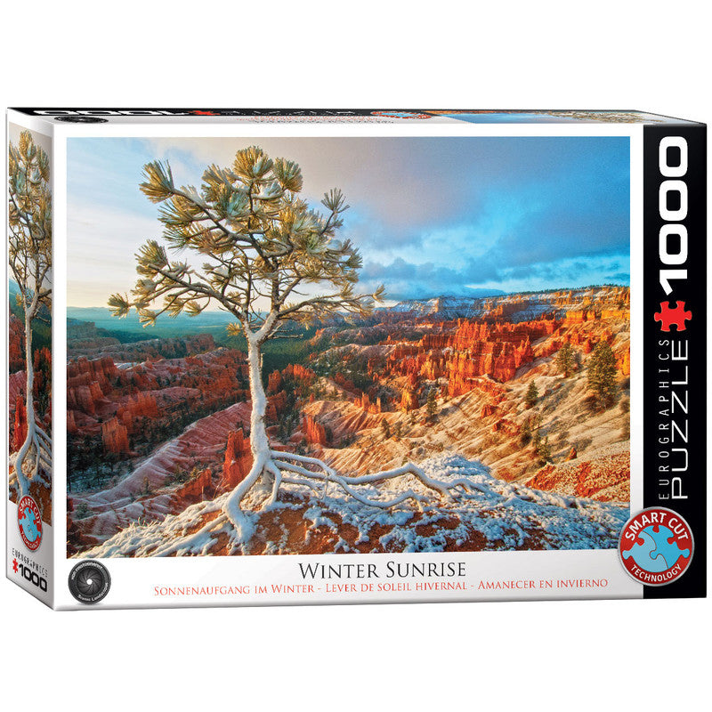 EuroGraphics Winter Sunrise-1000 Pcs - Laadlee