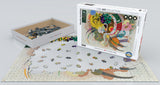 EuroGraphics Dominant Curve by Wassily Kandinsky 1000-Piece Puzzle - Laadlee