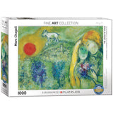 EuroGraphics The Lovers Of Venice By Marc Chagall 1000 Pieces Puzzle - Laadlee