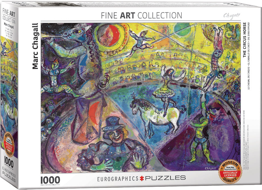 EuroGraphics The Circus Horse by Marc Chagall 1000-Piece Puzzle - Laadlee
