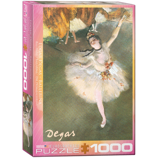 EuroGraphics Ballerina By Edgar Dagas 1000 Pieces Puzzle - Laadlee