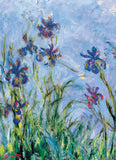 EuroGraphics Irises (Detail) by Claude Monet 1000 Pieces Puzzle - Laadlee
